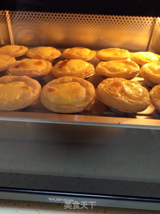 酥皮蛋挞的做法步骤:8