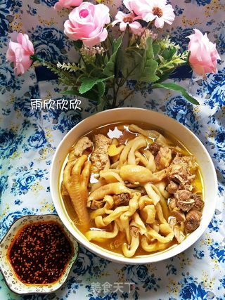白萝卜干炖土鸡的做法步骤:8