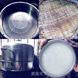 农村灶台蒸米饭的做法步骤:4