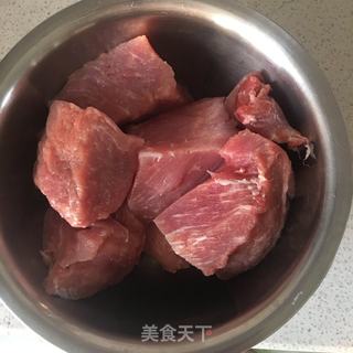 自制肉松的做法步骤：1