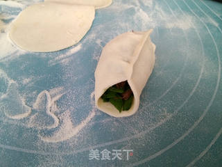 猴头菇韭菜馅煎饺的做法步骤:9