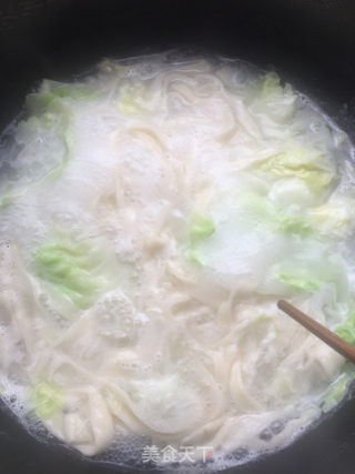 学做懒人扯面的做法步骤:8