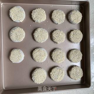 饺子皮版紫薯饼的做法步骤:8
