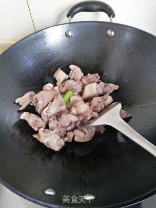 菠萝鸭的做法步骤:3