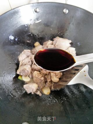 菠萝鸭的做法步骤:5