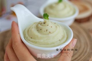 奶香土豆泥的做法步骤:7