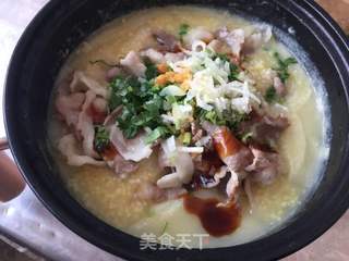 小米煨肥牛的做法步骤:5