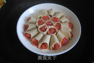 花开富贵卷的做法步骤:10
