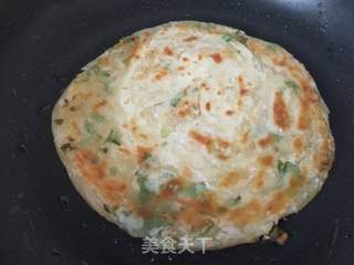 葱油饼的做法步骤:15