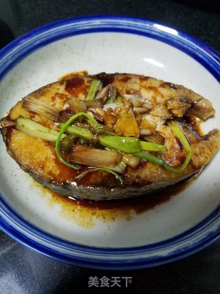 酱油马鲛鱼块的做法步骤:5