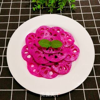 胭脂藕的做法步骤:8