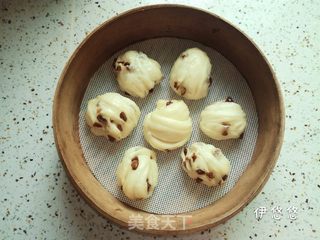 红枣老面花卷的做法步骤：14