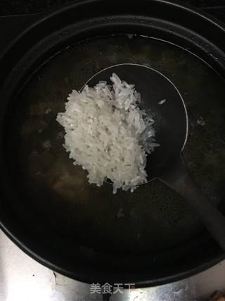龙骨梅菜干粥的做法步骤：5