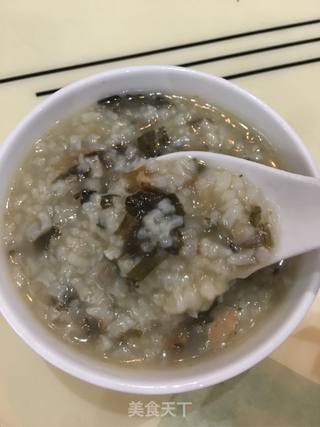 龙骨梅菜干粥的做法步骤：9