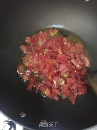 海鲜番茄意大利面的做法步骤:6