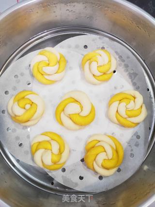 万能土鸡蛋(5)双色花卷的做法步骤:9