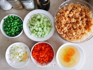 酱油鸡蛋炒饭的做法步骤:5