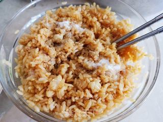 酱油鸡蛋炒饭的做法步骤:6