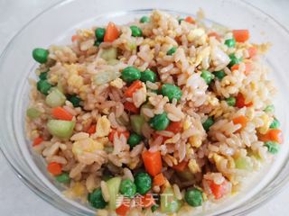 酱油鸡蛋炒饭的做法步骤:22