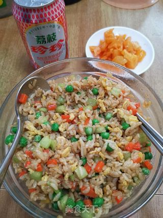 酱油鸡蛋炒饭的做法步骤：25