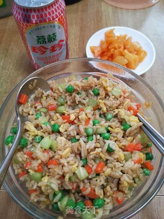酱油鸡蛋炒饭的做法步骤:25