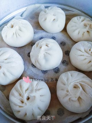 槐花包子的做法步骤:16