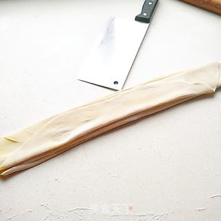 手擀鸡蛋面的做法步骤:7