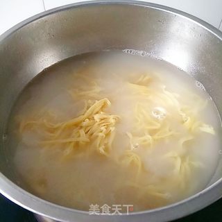 手擀鸡蛋面的做法步骤:11