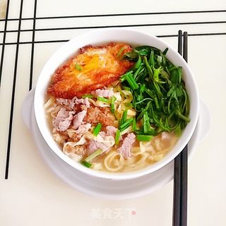 手擀鸡蛋面的做法步骤:19