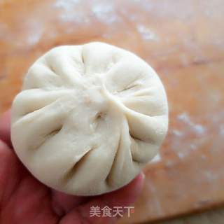 韭菜虾仁猪肉包子的做法步骤:12