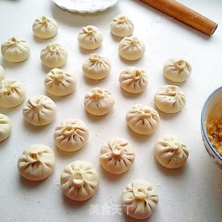 小笼包的做法步骤:13