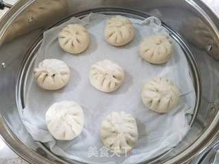 韭菜虾仁猪肉包子的做法步骤:13
