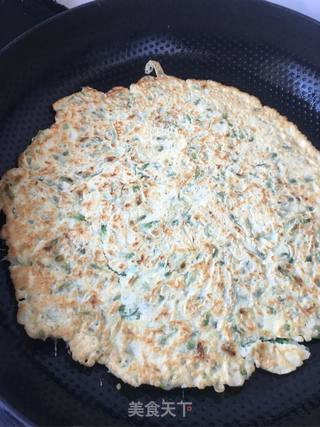 槐花煎饼的做法步骤:14