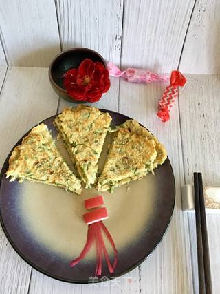 槐花煎饼的做法步骤:17