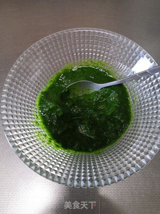 菠菜薄饼的做法步骤:2