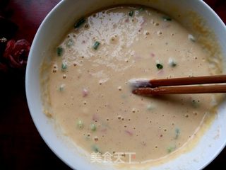 火腿肠葱花鸡蛋饼的做法步骤:8