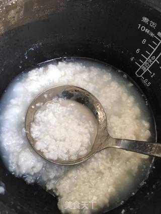 肉末槐花粥的做法步骤:12
