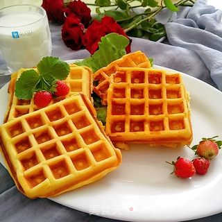 华夫饼的做法步骤:9