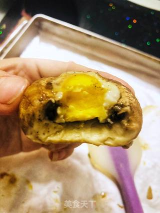 烤蘑菇鹌鹑蛋的做法步骤:8