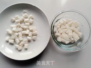 山药莲子桂花年糕汤的做法步骤:3