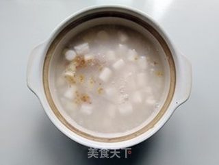 山药莲子桂花年糕汤的做法步骤:7