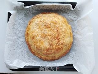 榴莲芝士鸡排大馅饼的做法步骤:10