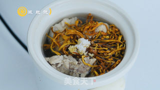 虫草花猪骨汤的做法步骤:7