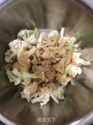 烤花菜的做法步骤:3