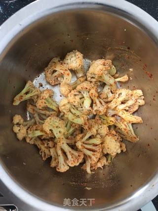 烤花菜的做法步骤:6