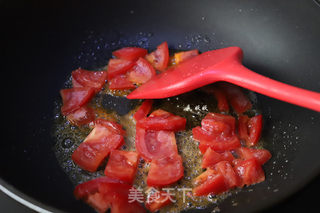 番茄虾仁意大利面的做法步骤:6