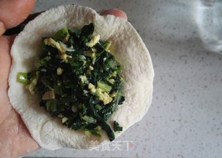 菠菜素包子的做法步骤:13