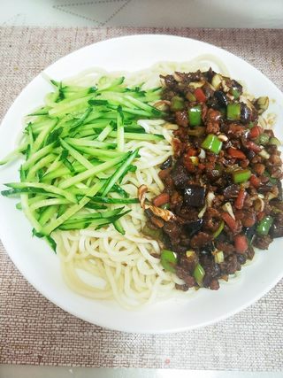 杂蔬炸酱面的做法步骤:11
