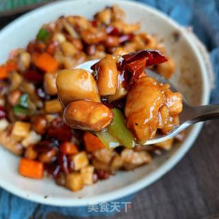 宫保鸡丁的做法步骤:14