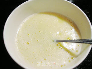 鸡蛋蒸牛肉片的做法步骤:3